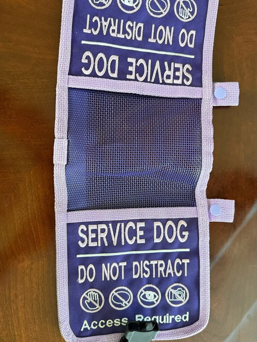 Service Dog Vest in Purple